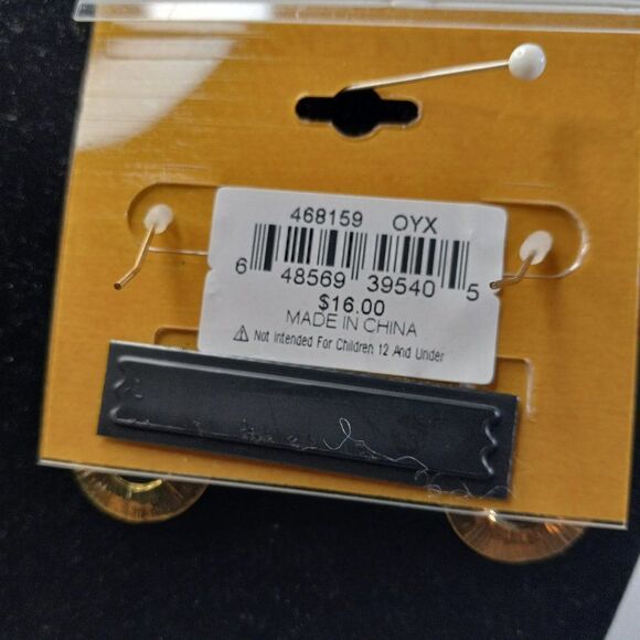 NWT Erica Lyons Dangling Teardrop Earrings - Picture 2 of 5